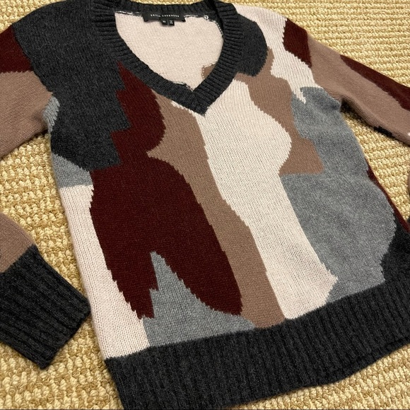 Skull Cashmere Cayenne Camo Sweater XS - Picture 4 of 8